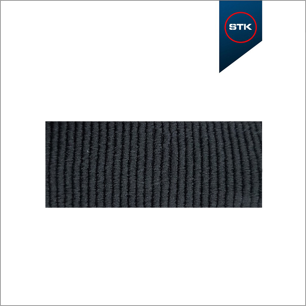 ELÁSTICO STK 854 CANELADO 40MM PRETO