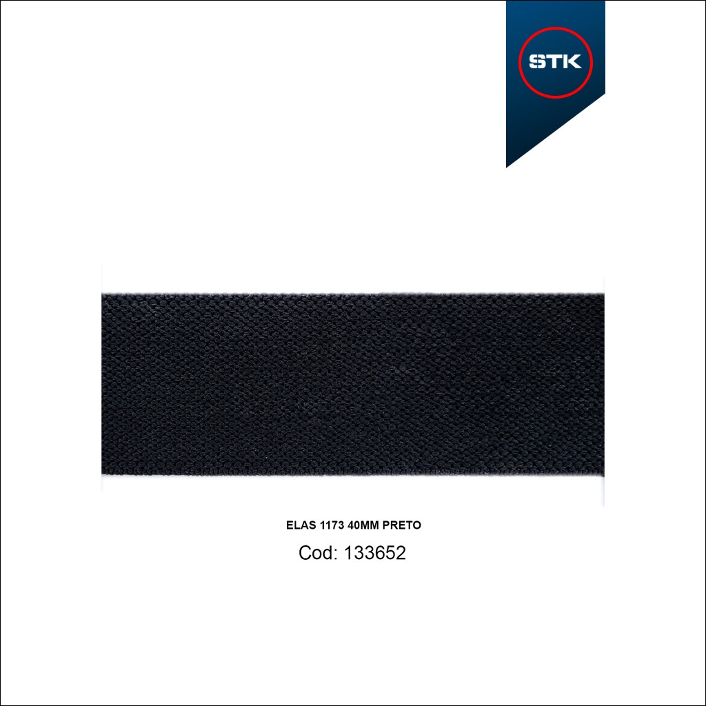 ELÁSTICO STK 1173 40MM PRETO