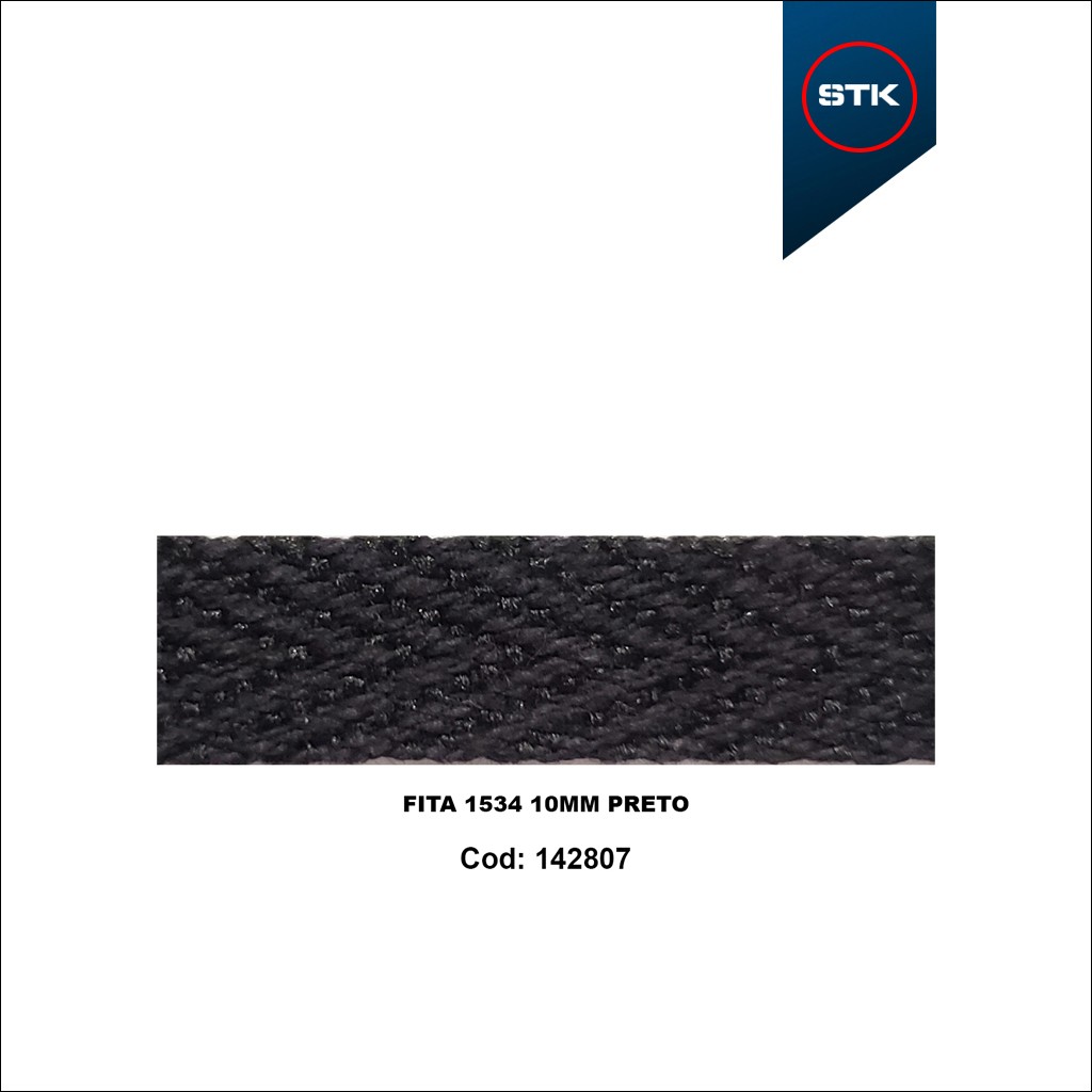 FITA 1534 10MM PRETO