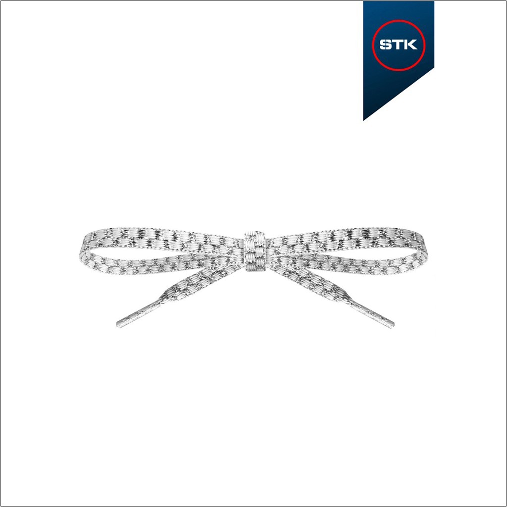 ATACADOR STK 1436 07MM 80CM GELO / LUREX PRATA