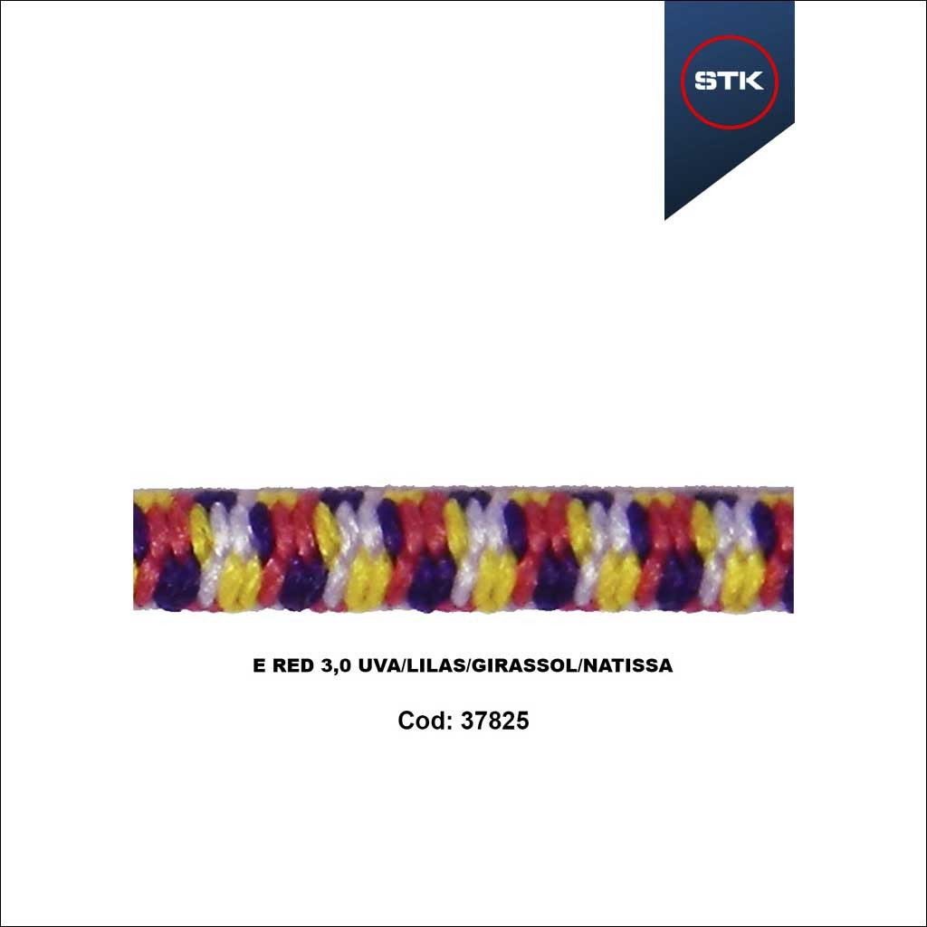 ELÁSTICO STK 183 RED 3,0 UVA / LILAS / GIRA / NATIS